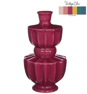 Ideas 4 Seasons Vaas Bellagio kers Ø11xH20cm roze