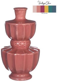 Ideas 4 Seasons Vaas Bellagio terra roze Ø11xH20cm