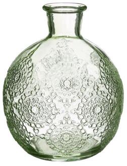 Ideas 4 Seasons Vaas Bologna groen Ø9,5xH12cm.