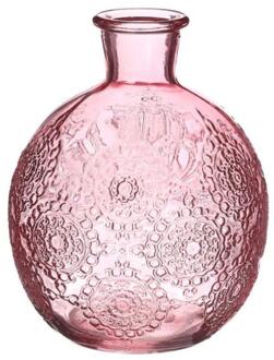 Ideas 4 Seasons Vaas Bologna roze Ø9,5xH12cm