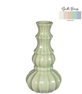 Ideas 4 Seasons Vaas Delphi Ø9xH16,9cm linde groen