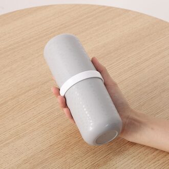 ideas plastic wash gargle cup suit a family of four multifunctional travel artifact northern wind gargle diep grijs