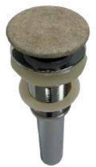 Ideavit Afvoerplug Ideavit Idea.PopUp Met Beton Afdekkap Licht Grijs Ideavit