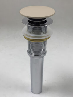 Ideavit Clickwaste Ideavit Afvoerplug Aansluiting 5/4 Vlak Solid Surface Mat Crème Creme