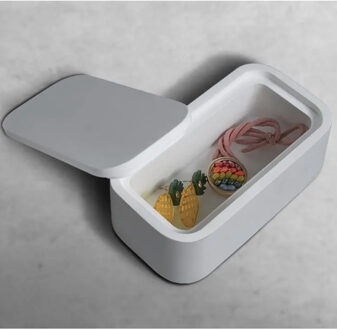 Ideavit Cosmetica Opbergdoos Ideavit Solidcase 14x7x5.7 cm Solid Surface Mat Wit