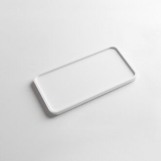 Ideavit Cosmetica Plank Ideavit Solidplate 25x14x1.2 cm Solid Surface Mat Wit Ideavit