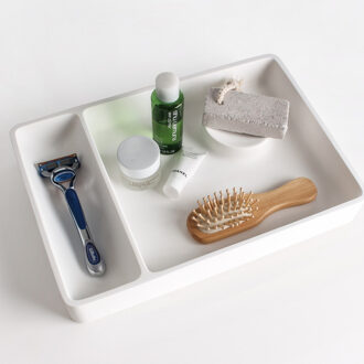 Ideavit Cosmetica Plank Ideavit Solidplate 32x22x4.5 cm Solid Surface Mat Wit