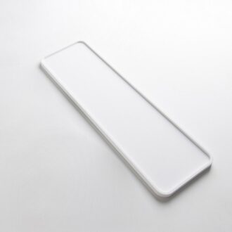 Ideavit Cosmetica Plank Ideavit Solidplate 45x14x1.2 cm Solid Surface Mat Wit Ideavit