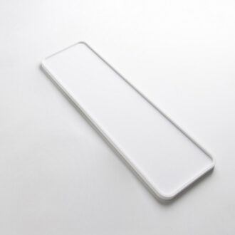 Ideavit Cosmetica Plank Ideavit Solidplate 45x14x1.2 cm Solid Surface Mat Wit