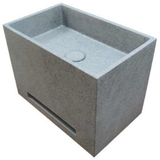 Ideavit Fontein Ideavit Idea.Wall 40x25x30 cm Rechthoek Beton Grijs Ideavit