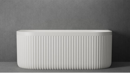 Ideavit Ligbad Half Vrijstaand Ideavit Archtec Rock 170x80x63 cm Wit