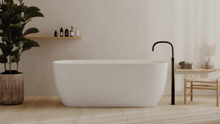 Ideavit Ligbad Vrijstaand Ideavit Archtec Eon Wit 170x80x63