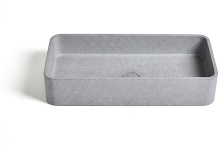 Ideavit Max Waskom 60x28x12cm Beton vierkant Grey 290294-B1 Grey gemêleerd