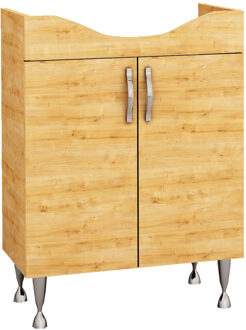 Ideavit Onderkast BWS Aleco 57x82x44 cm 2 Deuren Met Greep Safir Bruin