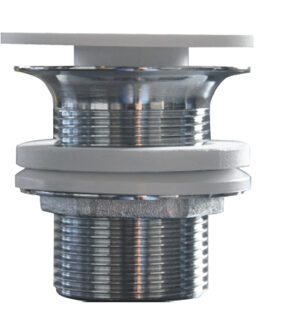 Ideavit Vaste Afvoerplug Ideavit Vlak Solid Surface Mat Wit