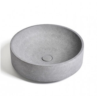 Ideavit Waskom Ideavit Idea.Deco 45.5x45.5x14.5 cm Rond Beton Grijs