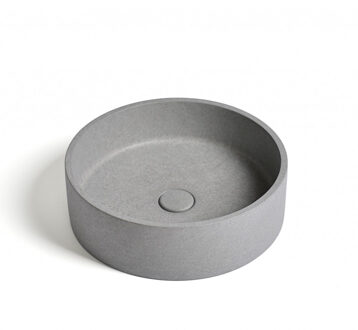 Ideavit Waskom Ideavit Idea.Ora 39x39x12 cm Rond Beton Grijs
