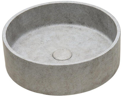 Ideavit Waskom Ideavit Idea.Ora 39x39x12 cm Rond Beton Licht Grijs Ideavit