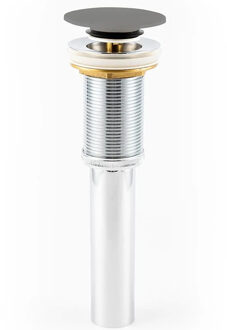 Ideavit Wastafelplug Ideavit Afsluitbaar Bol Oppervlak Mat Donker Grijs