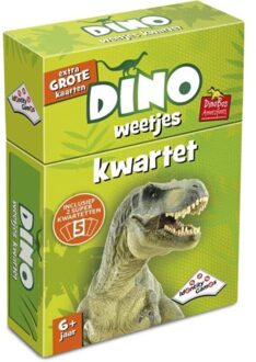 Identity Games Dino weetjes kwartet kaartspel - 000