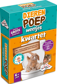 Identity Games Identiteitenspel Dierenpoep Kwartet