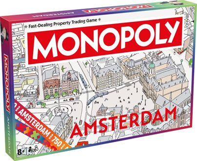 Identity Games Monopoly Amsterdam (Engelse Versie)