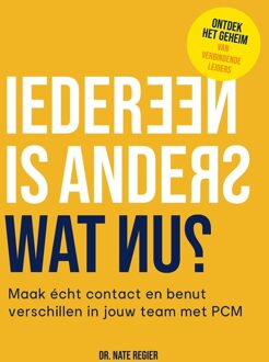 Iedereen is anders, wat nu? - Nate Regier - ebook