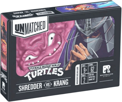 Iello Unmatched - TMNT The Shredder & Krang Hero Deck (Engelse versie)