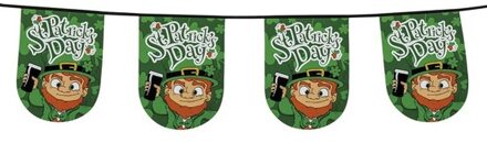 Ierse St Patricks Day vlaggenlijn 6 meter