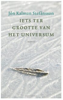 Iets ter grootte van het universum - eBook Jón Kalman Stefánsson (9026334583)