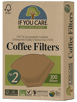 If you care Afbreekbare Koffiefilter No. 2