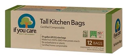 If you care Grote Keuken Vuilniszakken - 49L