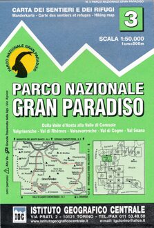 IGC Italien 1 : 50 000 Wanderkarte 03 Parco Nazionale de Gran Paradiso