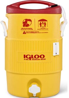 Igloo 5 Gallon 400 Series - Drankdispenser / Drankkoeler - 18 Liter - Geel