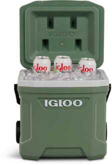 Igloo Ecocool Latitude 16 Roller Koelbox - Groen