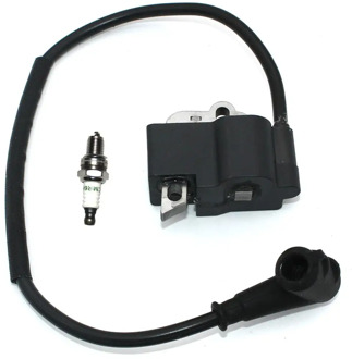 Ignition Coil Module with Spark Plug CMR6H for Stihl MS201 MS201T MS201C MS201 2-Mix Chainsaw PN#1145 400 4711 1145 400 1303 000
