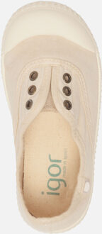 Igor Berri Sneakers beige Textiel 20202 Roze - 23,26,29