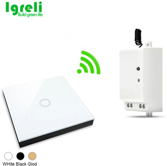 Igreli 433Mhz Wireless RF Remote Control Switch AC 110V 220V 10Amp RF Relay Receiver Transmitter for LED/Light