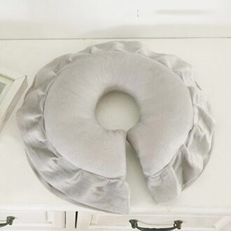 IHAD Massages Kussen Kussen Schoonheidssalon Bed Kussens Schoonheid Gezicht Kussen U-vormige Soft Nursing Kussen Afneembaar En Wasbaar grijs