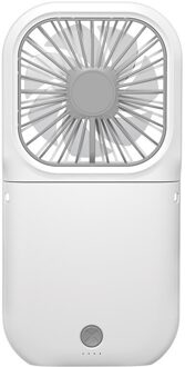 Ihoven Draagbare Mini Ventilator Usb Oplaadbare 3 Speed Verstelbare Hand Gratis Fan Luchtkoeler Cooling Conditioning Voor Thuis Outdoor wit