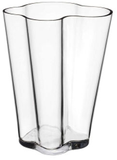 Iittala Alvar Aalto Collection vaas 270mm helder Transparant