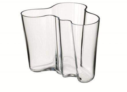 Iittala Alvar Aalto Vaas 16 cm Transparant