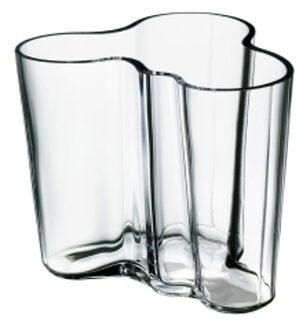 Iittala Alvar Aalto Vaas 9,5 cm Transparant