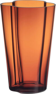 Iittala Alvar Aalto Vaas H 22 cm - Copper Koper