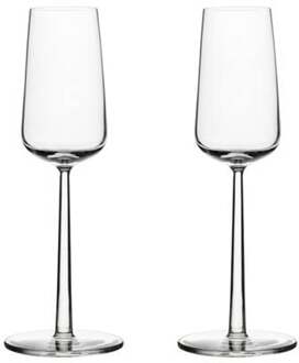 Iittala Essence Champagneglas 0,21 L - 2 st. Transparant