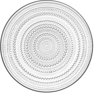 Iittala Kastehelmi Plat Bord Ø 31,5 cm Transparant