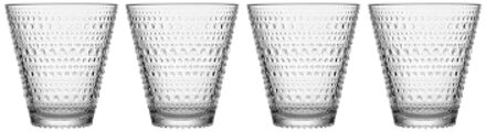 Iittala Kastehelmi Waterglas 4 st. - Helder Transparant