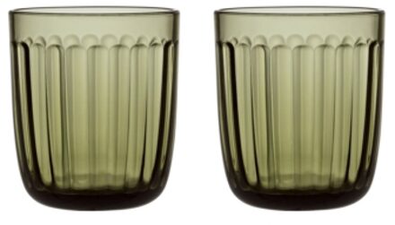 Iittala Raami Waterglas 0,26 L - 2 st. Groen