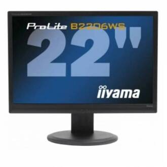 Iiyama B2206WS Zwart - 22 inch - 1680x1050 - DVI - VGA - Zwart