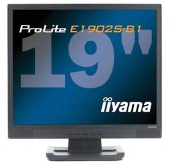 Iiyama E1902S - 19 inch - 1280x1024 - DVI - VGA - Zwart